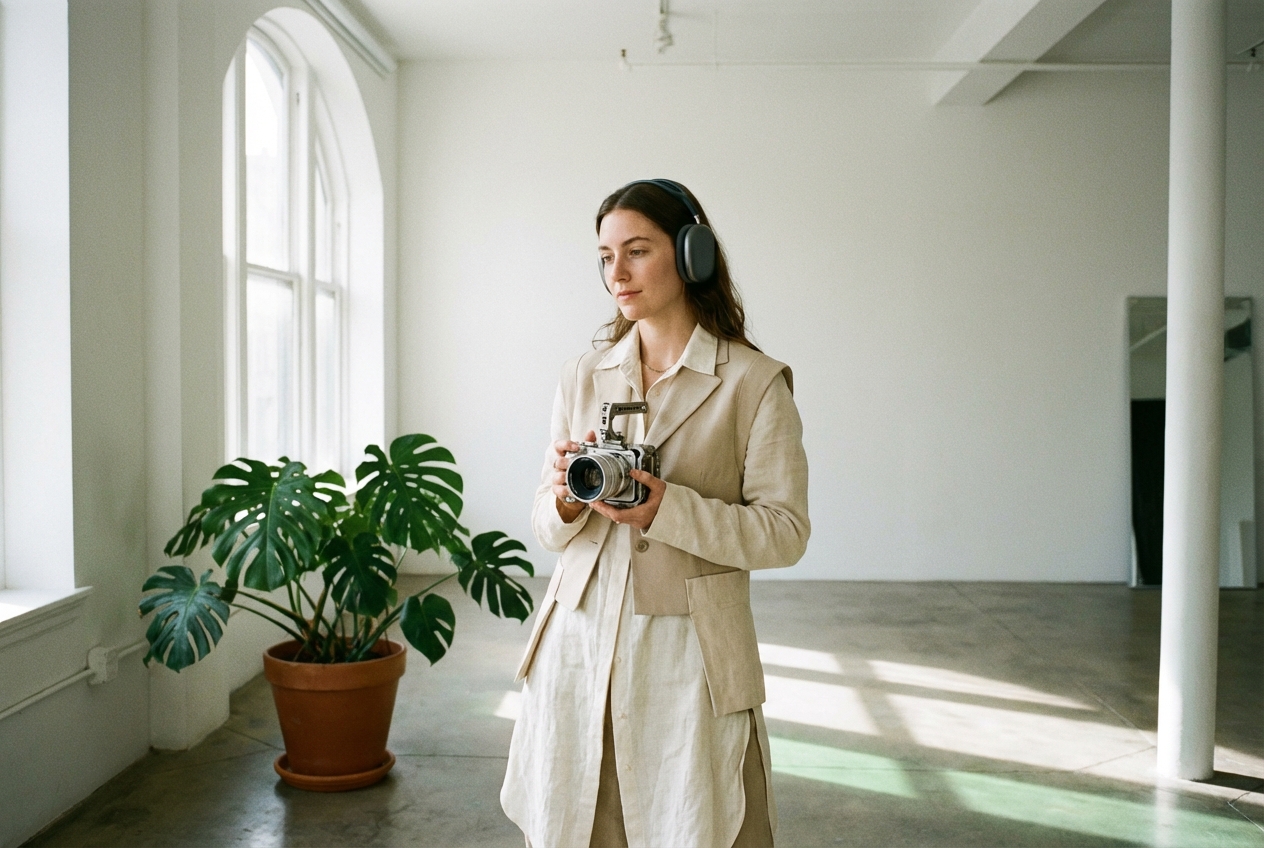 Content creator using random beat generator