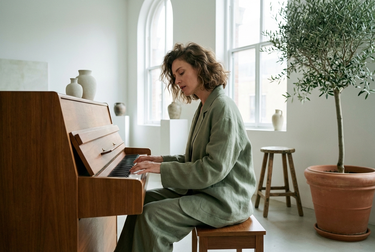 Creator editing with Piano Beat Maker