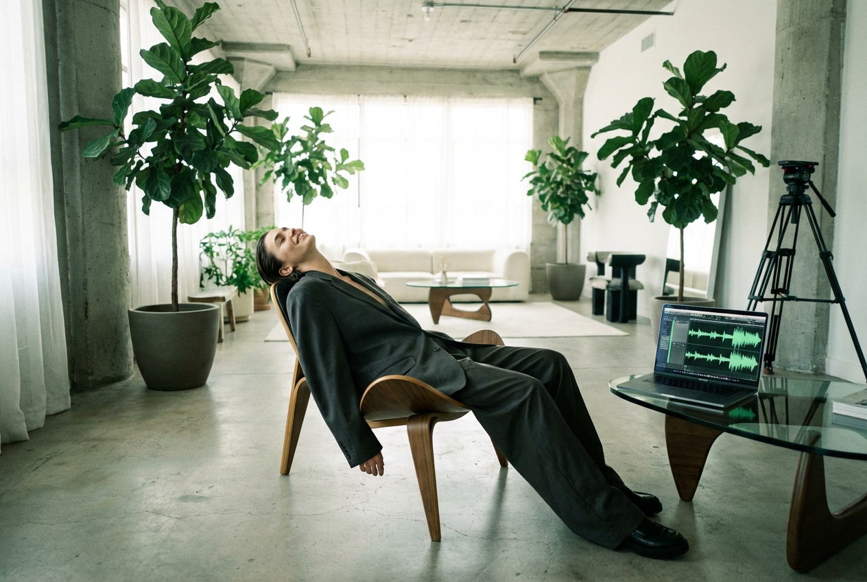 Creator editing with Trap Music Generator