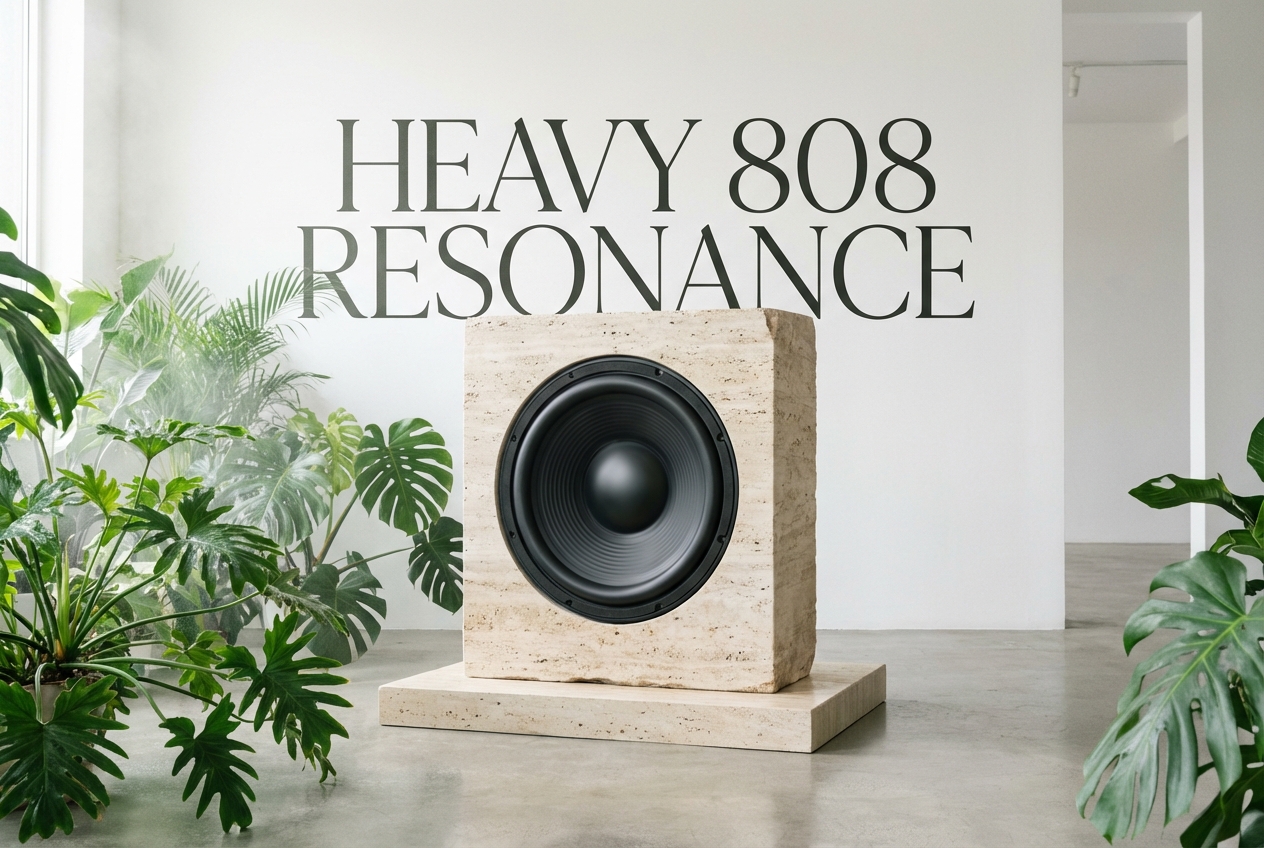 Bass waves from Trap Music Generator