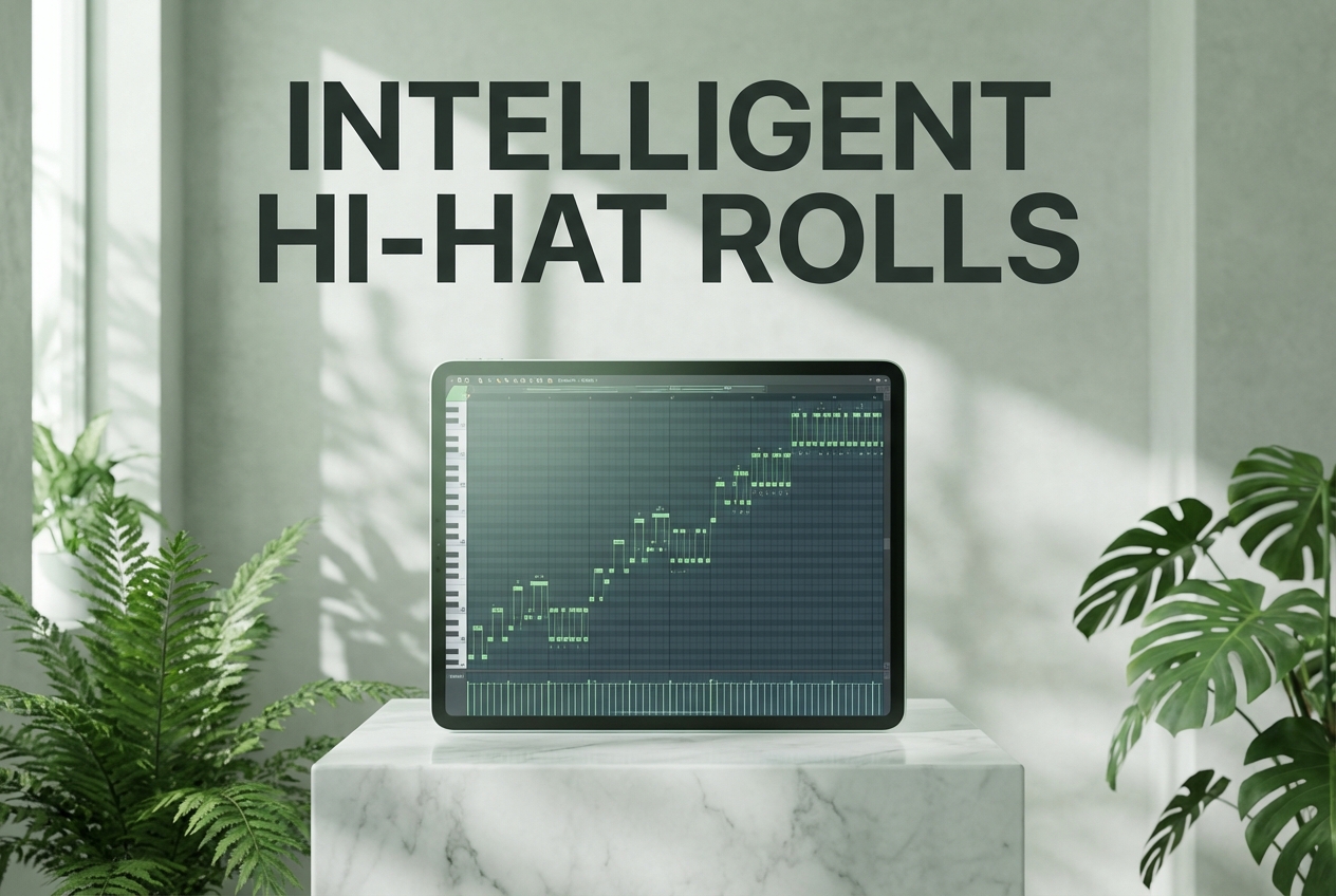 Percussion patterns in Trap Music Generator