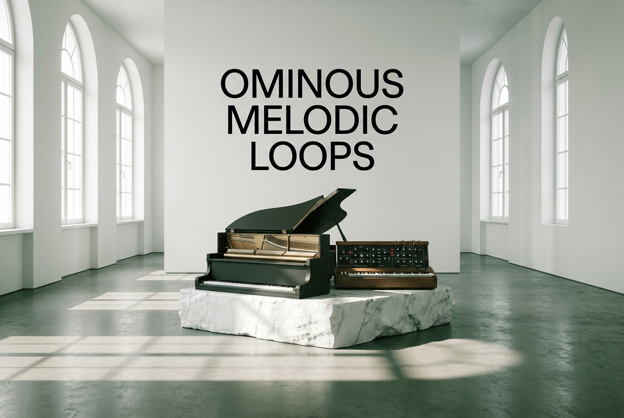 Dark melody settings on the drill music generator