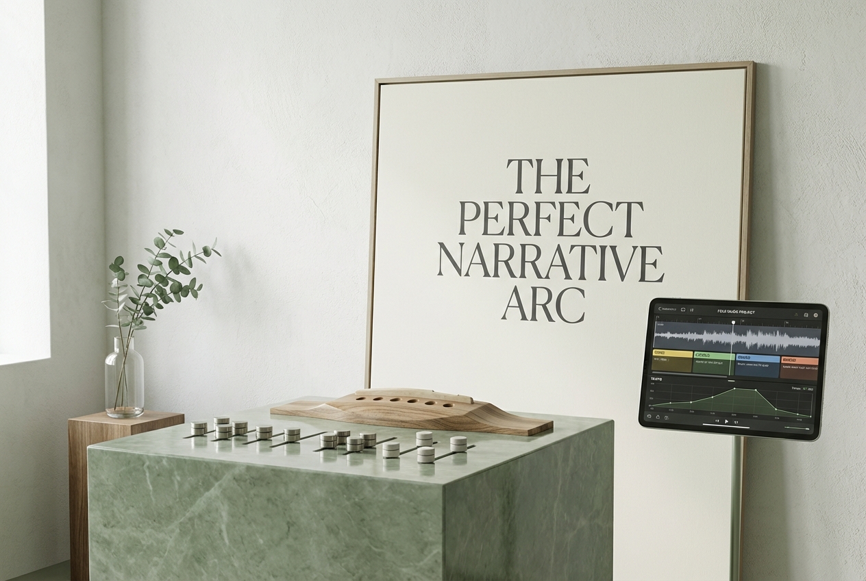 Timeline editing feature of Folk Music Generator