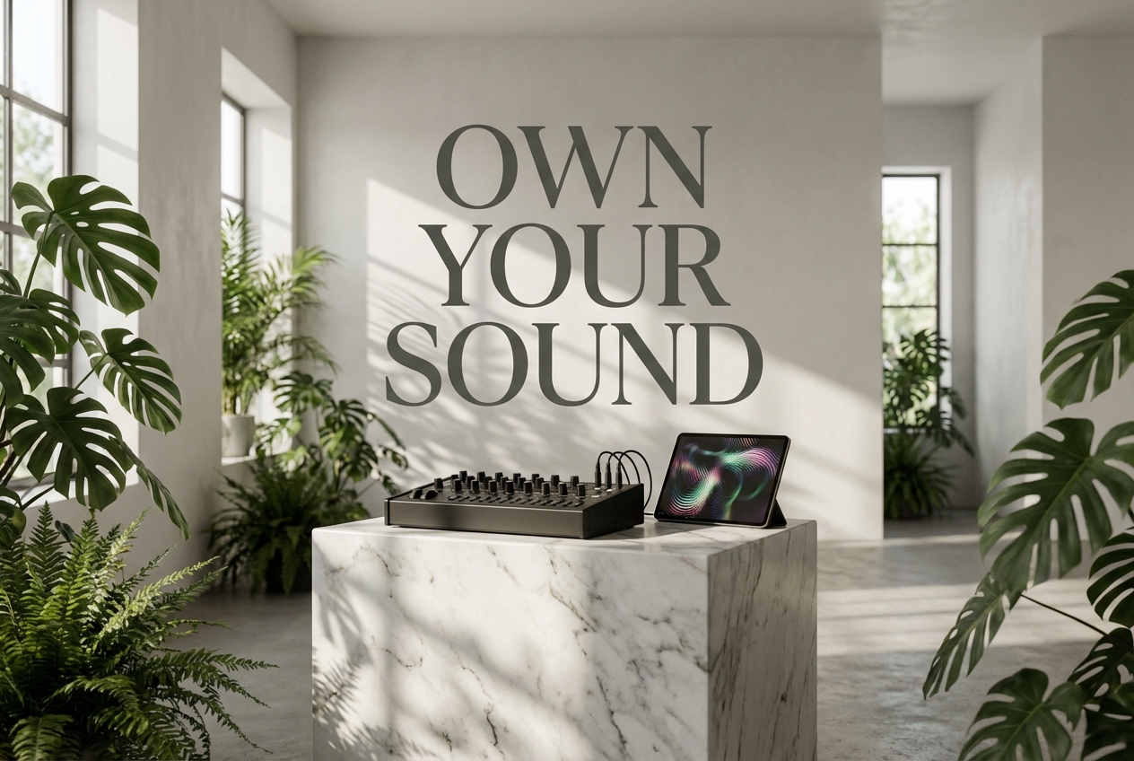 Secure copyright protection for Ambient Music Generator