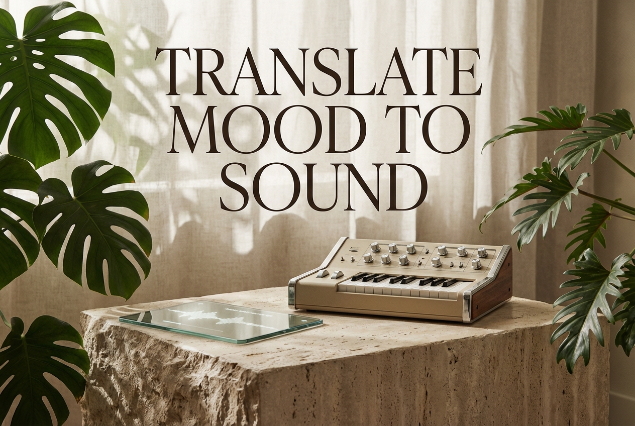 Prompting the Chillwave Music Generator tool