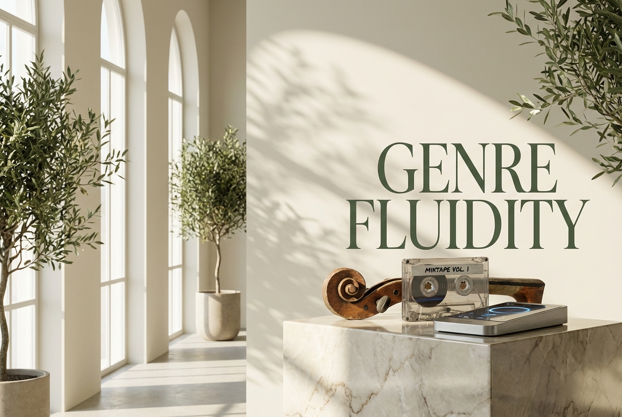 Choosing musical genres within Songwriter AI