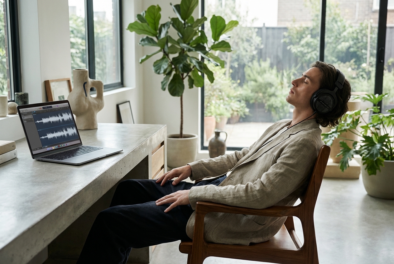 Producer using vocal splitter for remixing