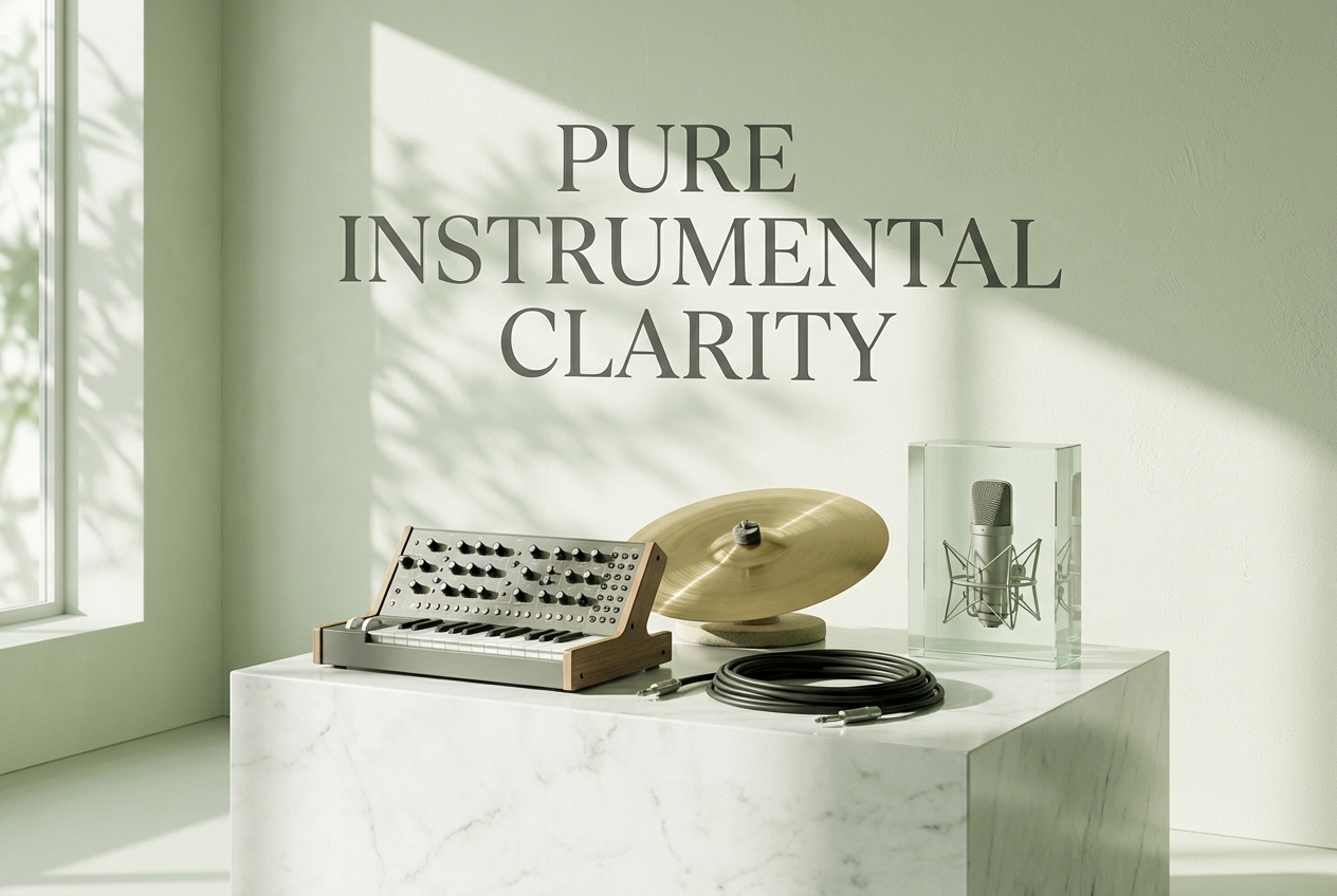 Vocal splitter preserving instrumental track quality