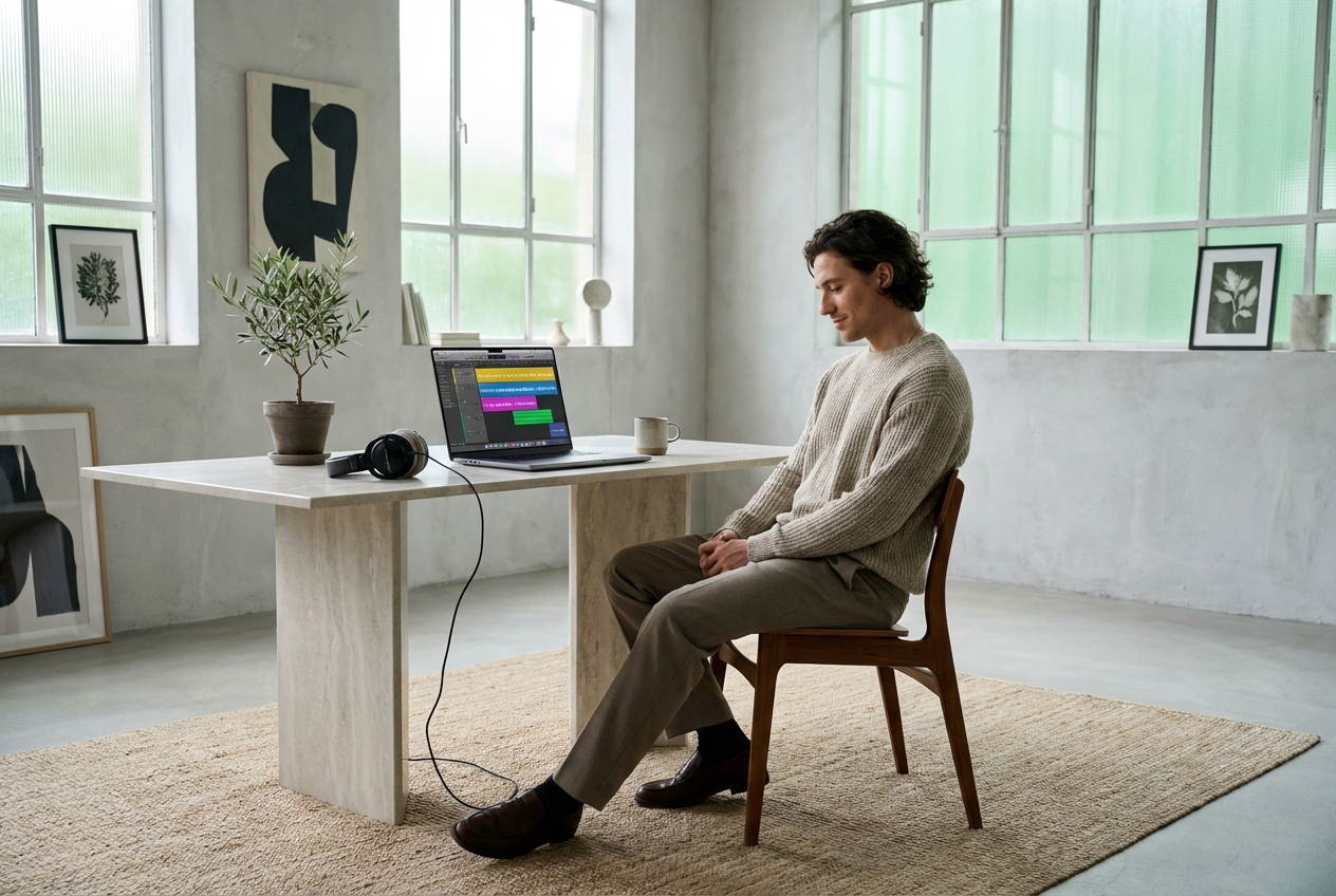 Producer using instrumental remover for clean beat extraction