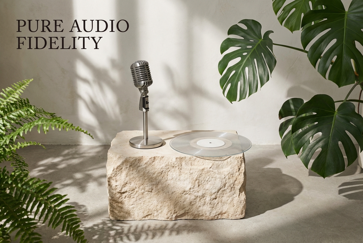 High fidelity audio output from instrumental remover tool