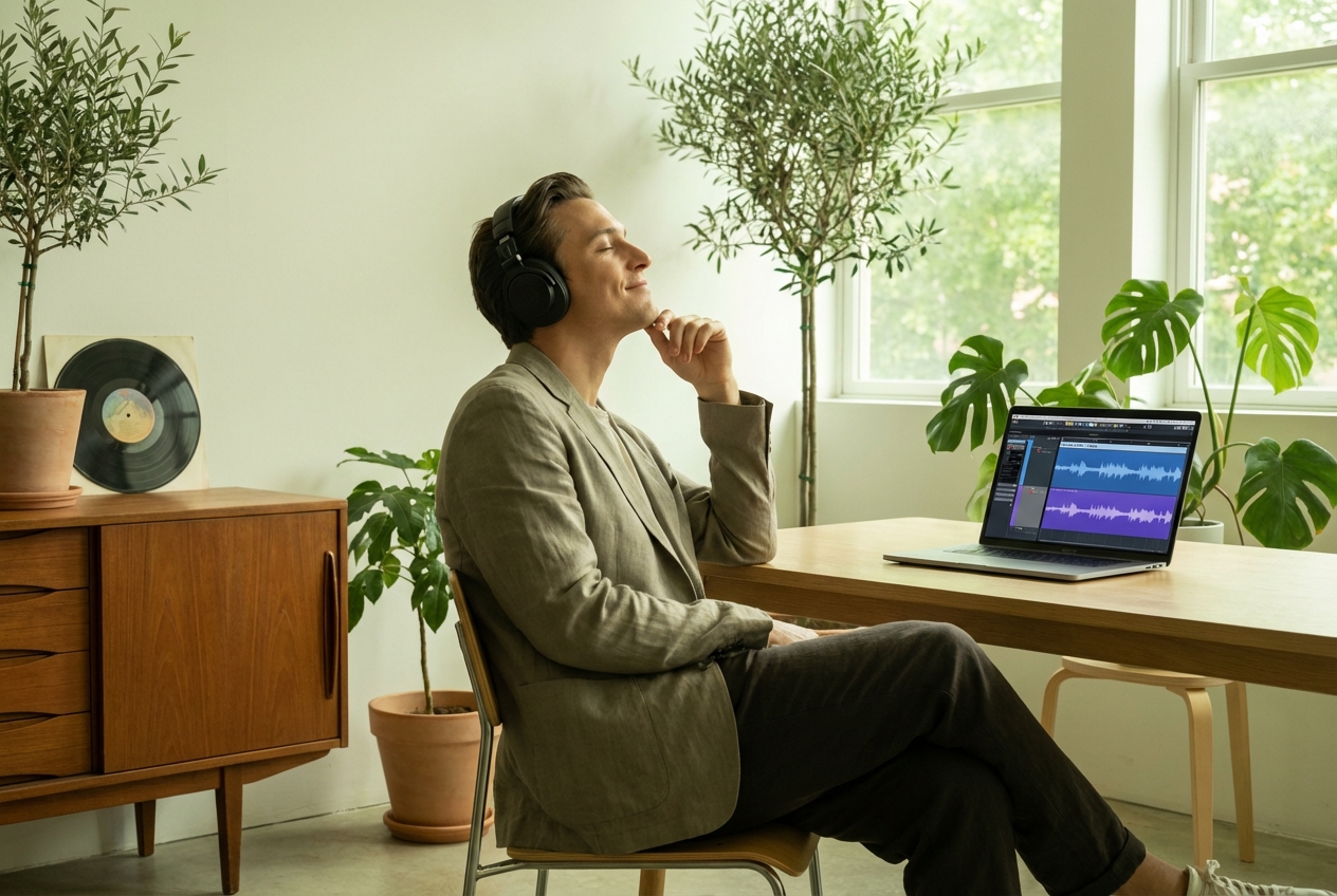 Music producer using vocal extractor for remixing