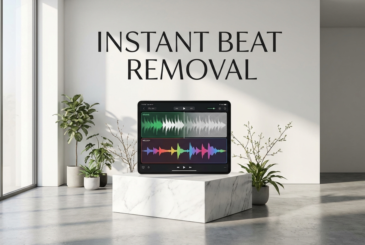 Fast processing speed of beat remover