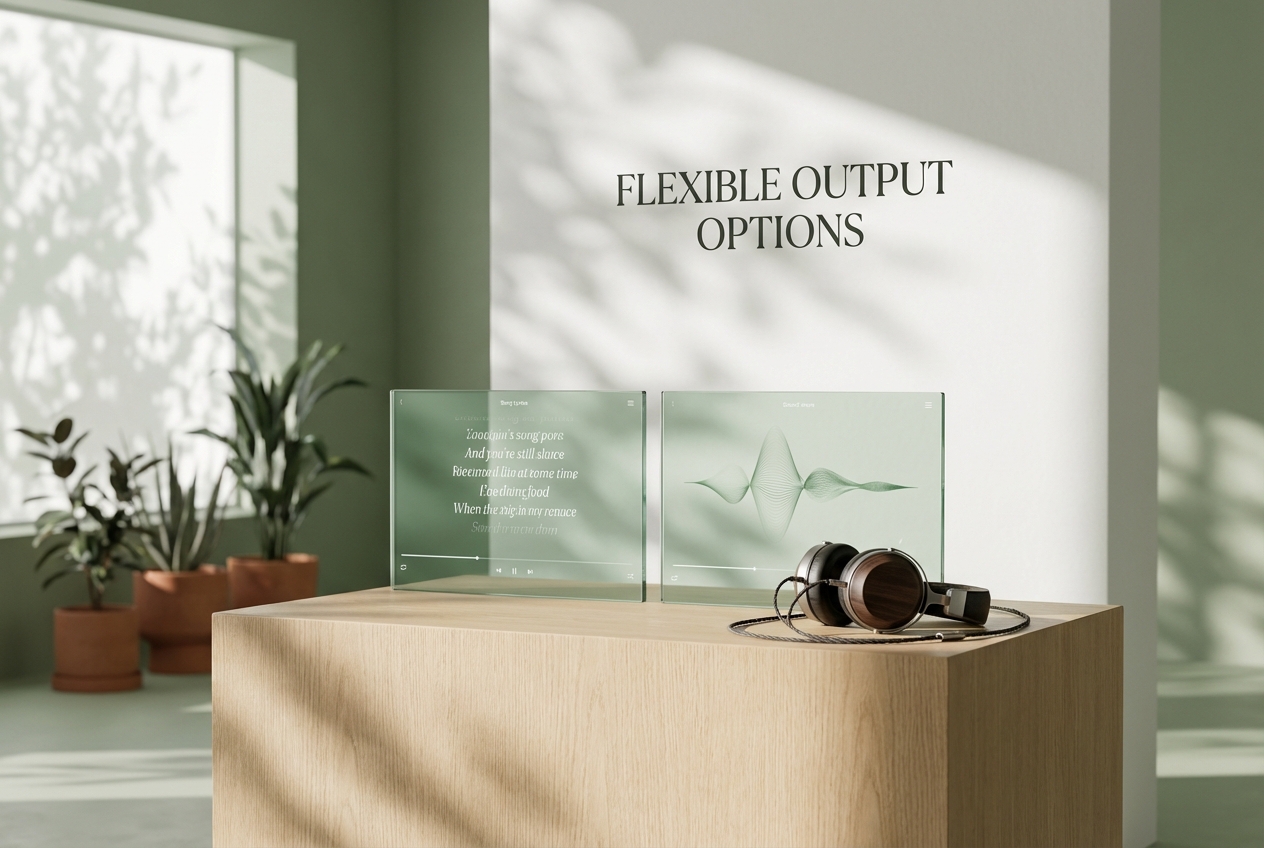 Export options of best Youtube music visualizer