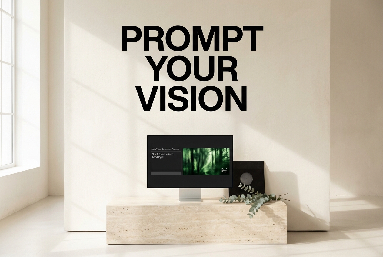 AI music video maker free custom assets