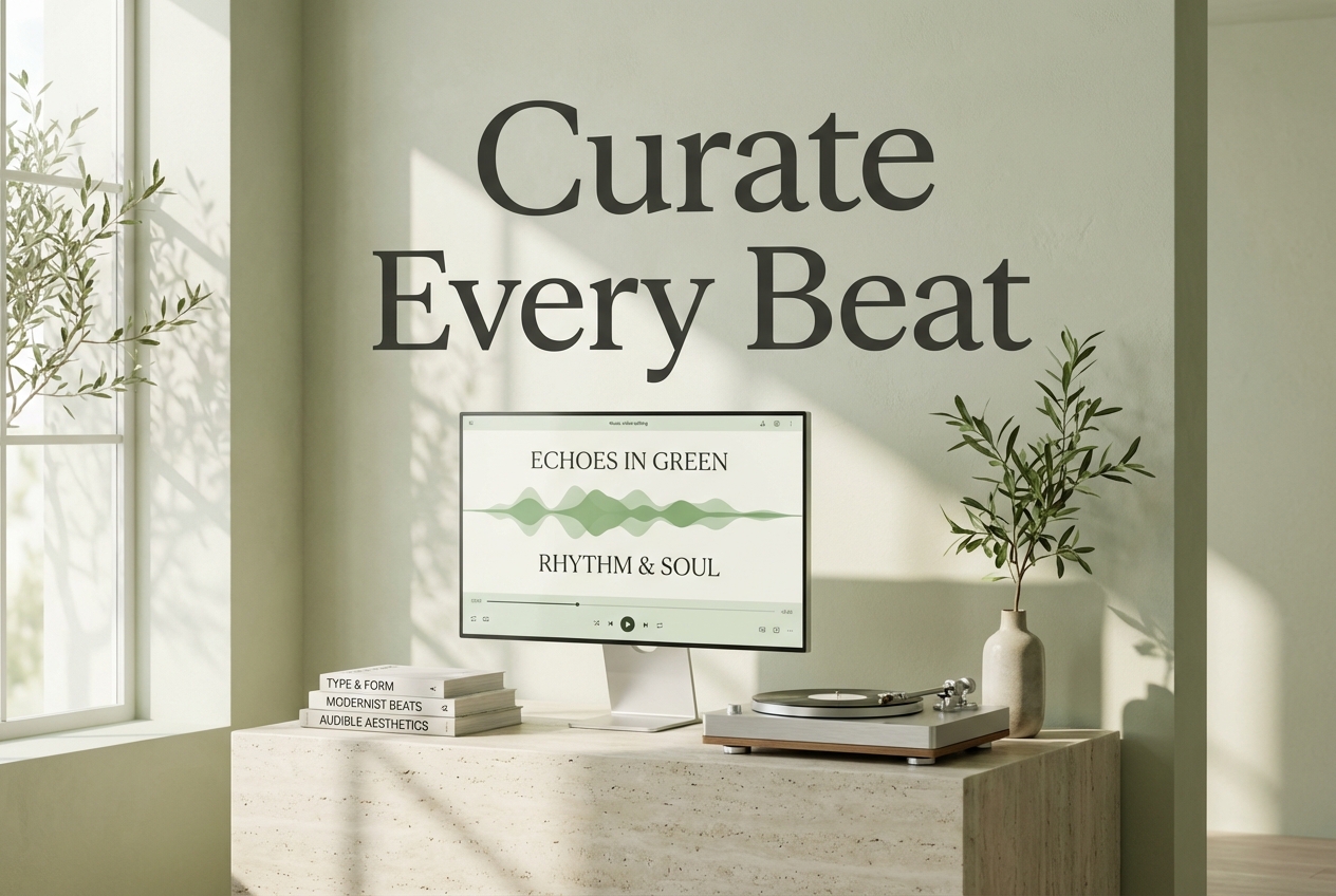 Music video maker for visual storytellers