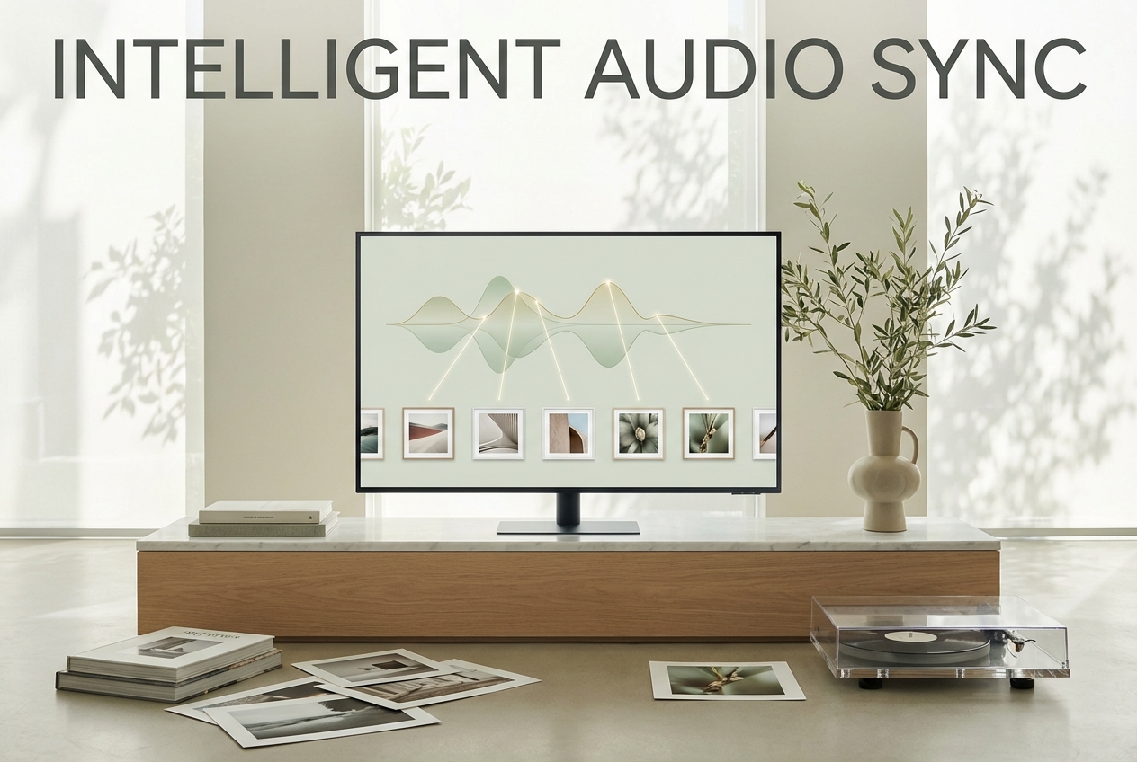Audio photo video maker with music online free
