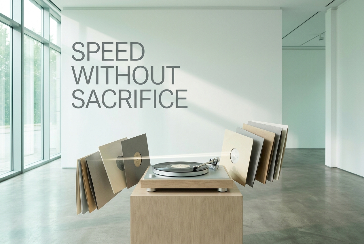 AI Remixer adjusting music tempo with quality preservation