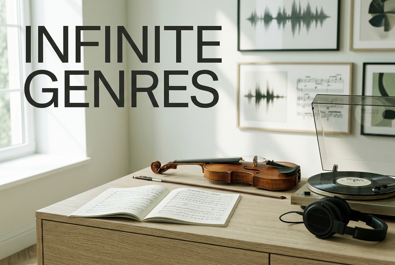 Diverse instrumental music genres and styles