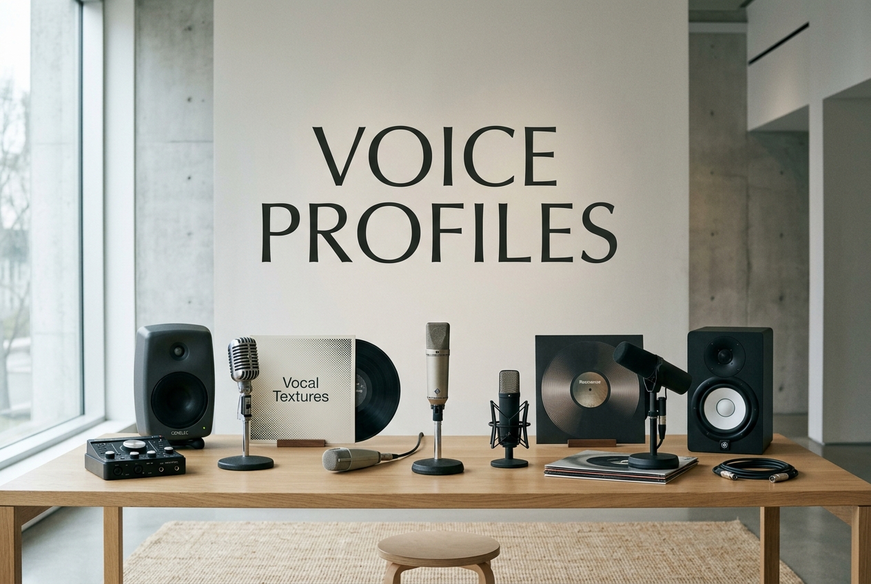 Best AI Song Voice Changer with multiple vocal profiles