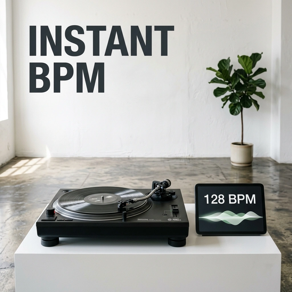 Beat Finder detecting BPM from audio file