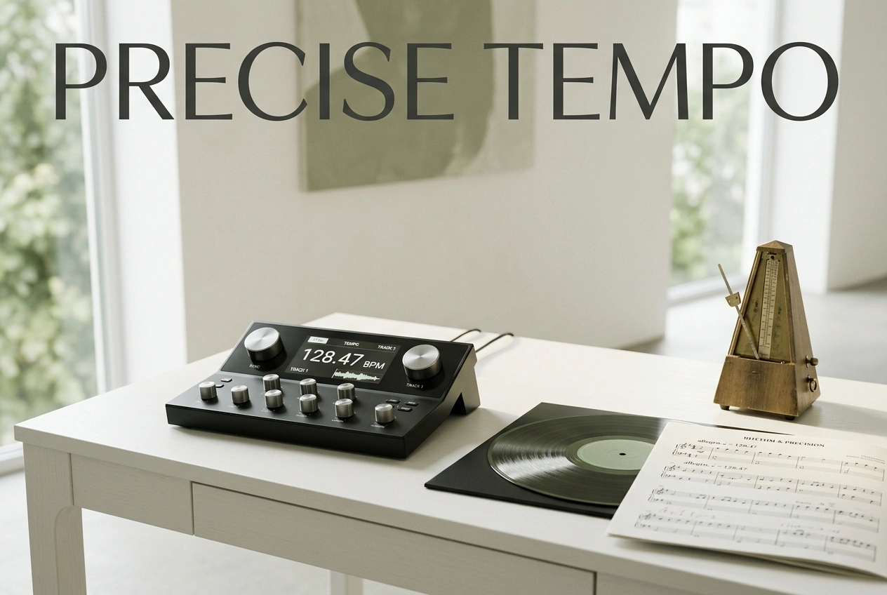 Beat Finder showing precise BPM detection results