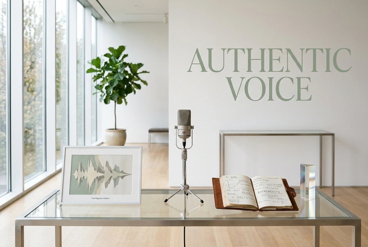 Real-time voice analysis in AI voice cloner interface