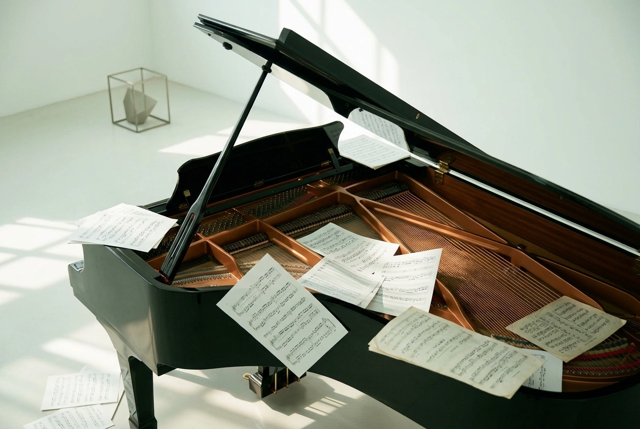 AI Piano variation generation and iterative composition features