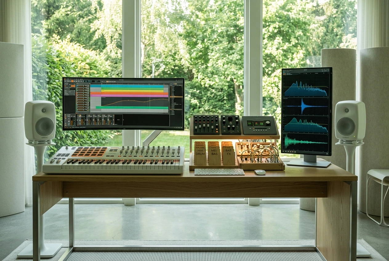 AI Hip Hop Music Maker customization interface