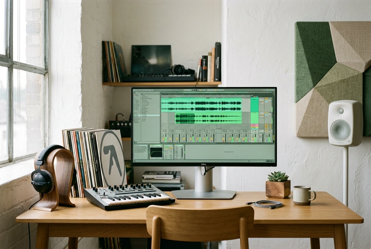 AI Electronic Music Generator royalty-free music output