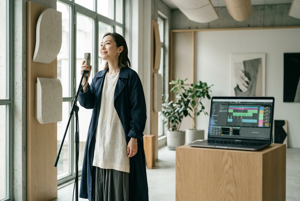 AI J-Pop Music Generator for professional vocalists