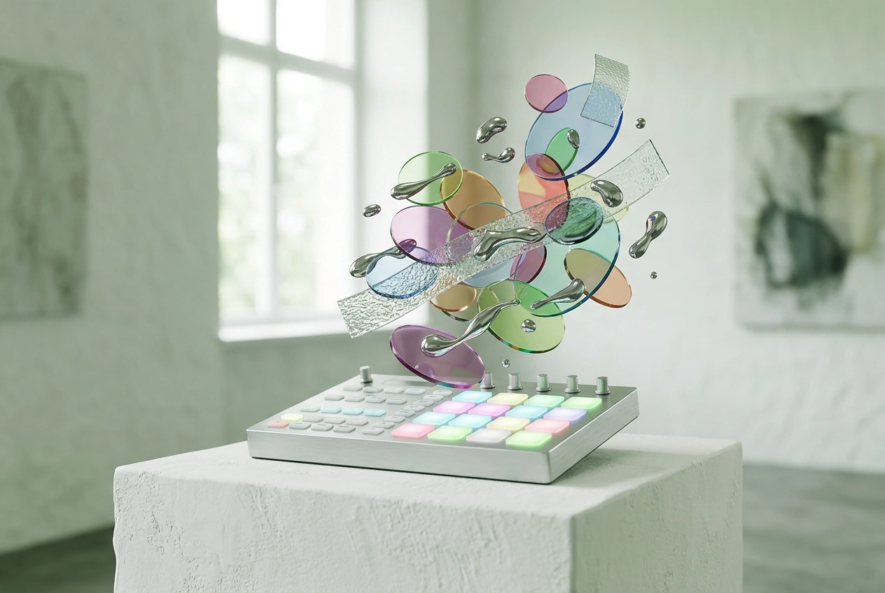 Fast AI Hyperpop Music Generator processing vocal arrangements