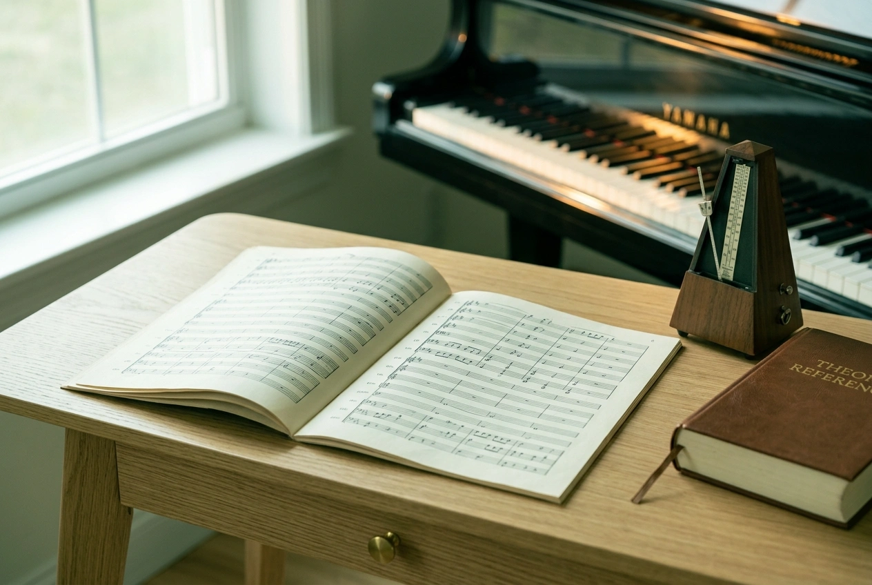 AI classical music generator creating orchestral arrangement