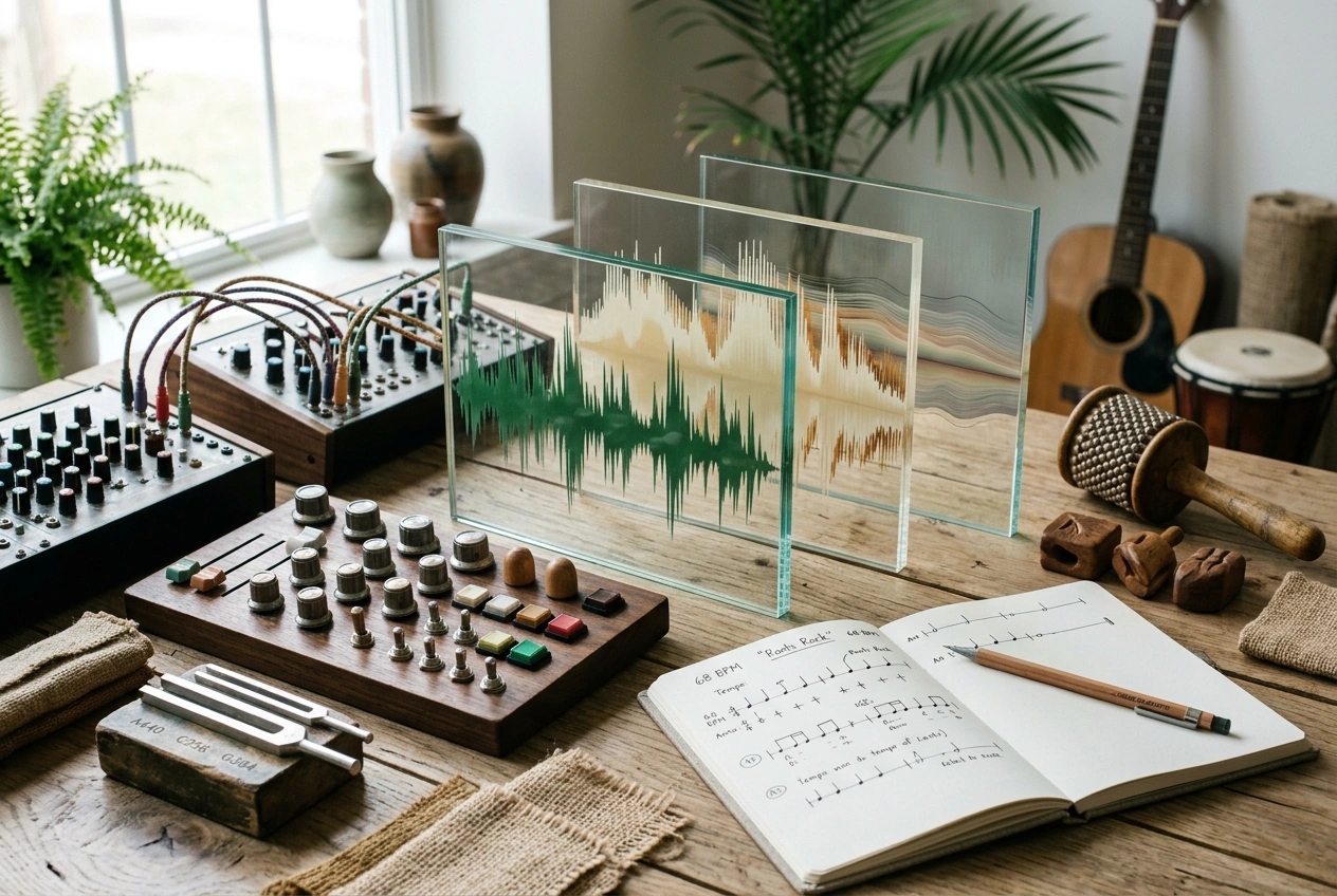 AI Reggae Music Maker customization interface options