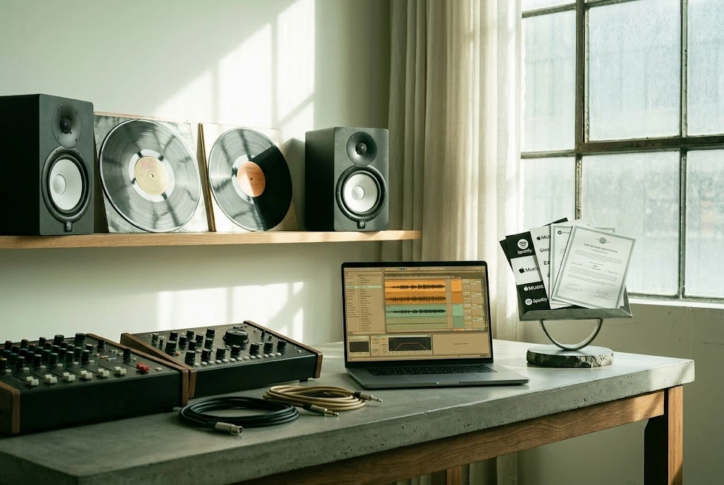 AI Afrobeat Music Generator royalty-free music licensing