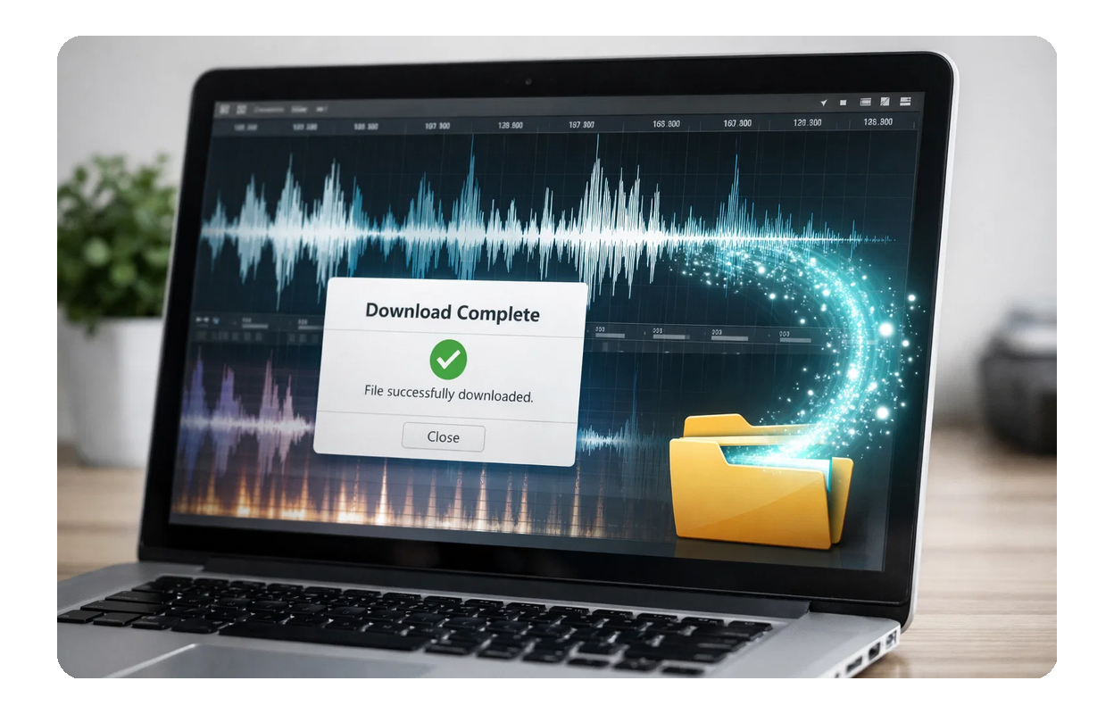 즉석 트랙 다운로드