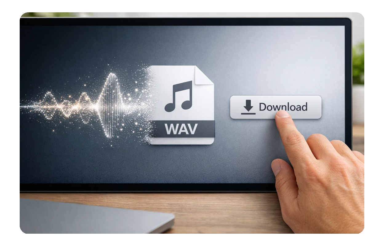 Exportation audio de haute qualité