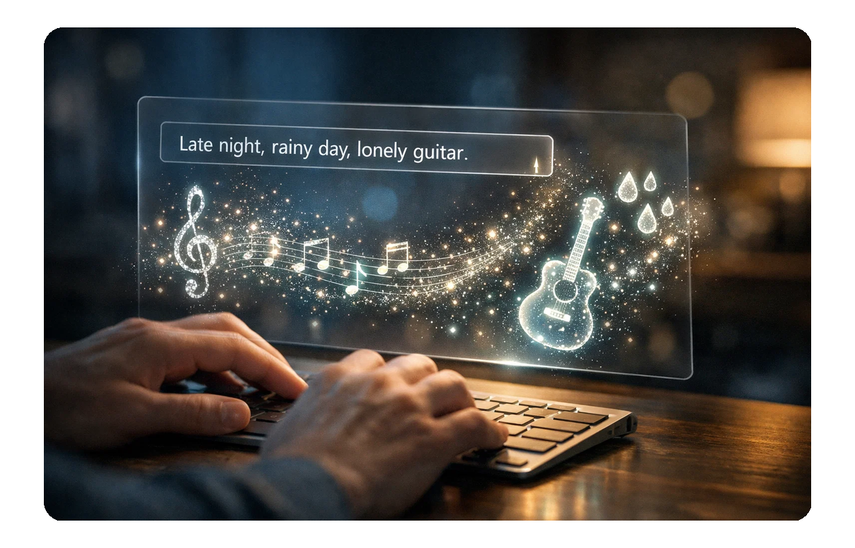 Génération instantanée de morceaux de blues