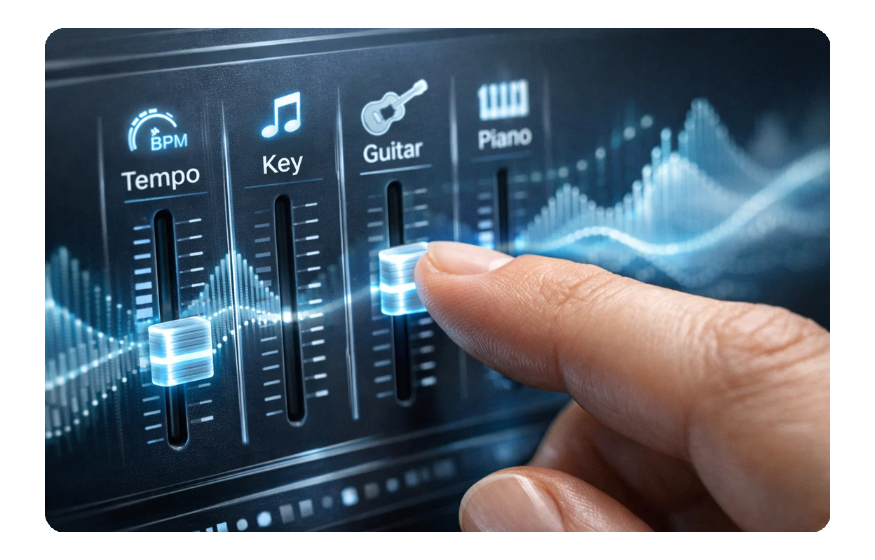 Création intuitive basée sur des invites