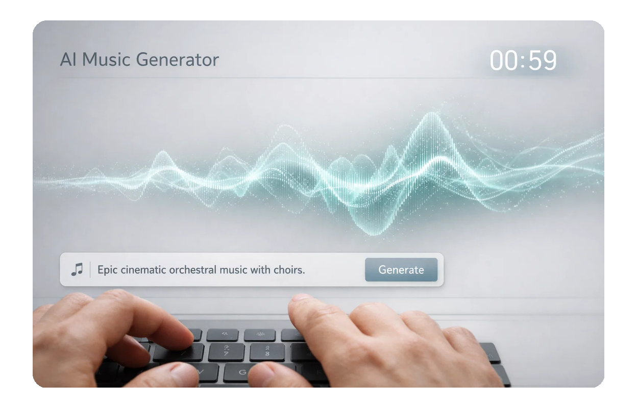 即时生成Acoustic音乐作品