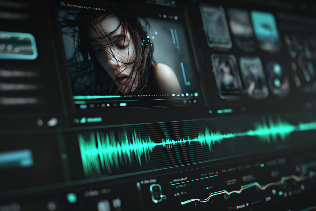 Lyrics and Sound Wave Control