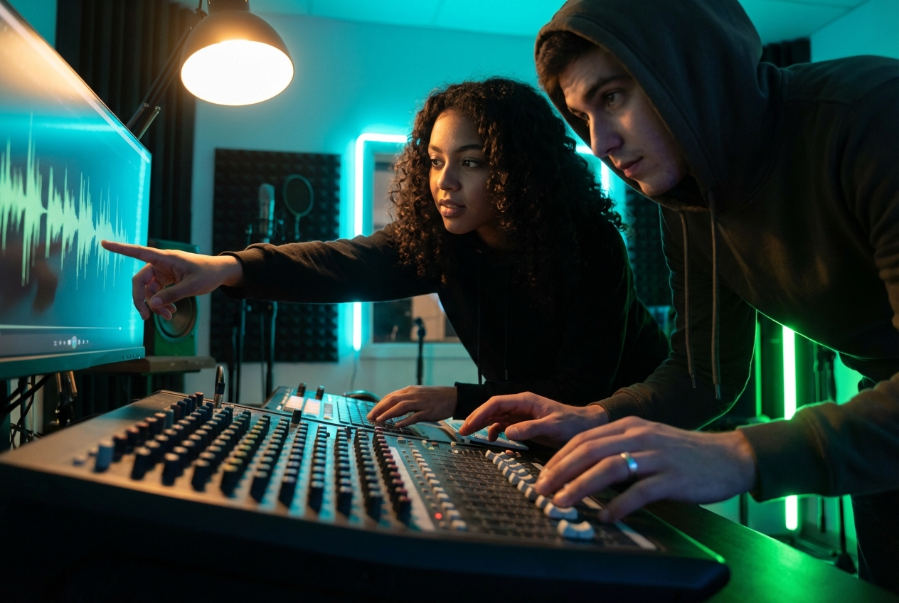 Studio-Quality Sound with Human Vocals