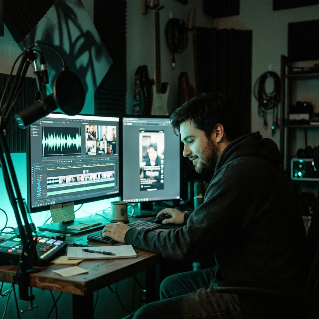 Content Creator und Podcaster