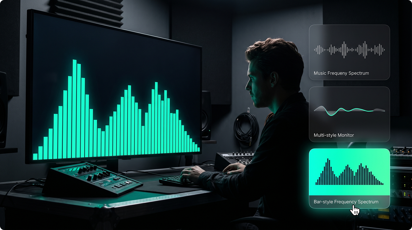 Musik Visualisierer: Bringen Sie Ihren Sound in Bewegung