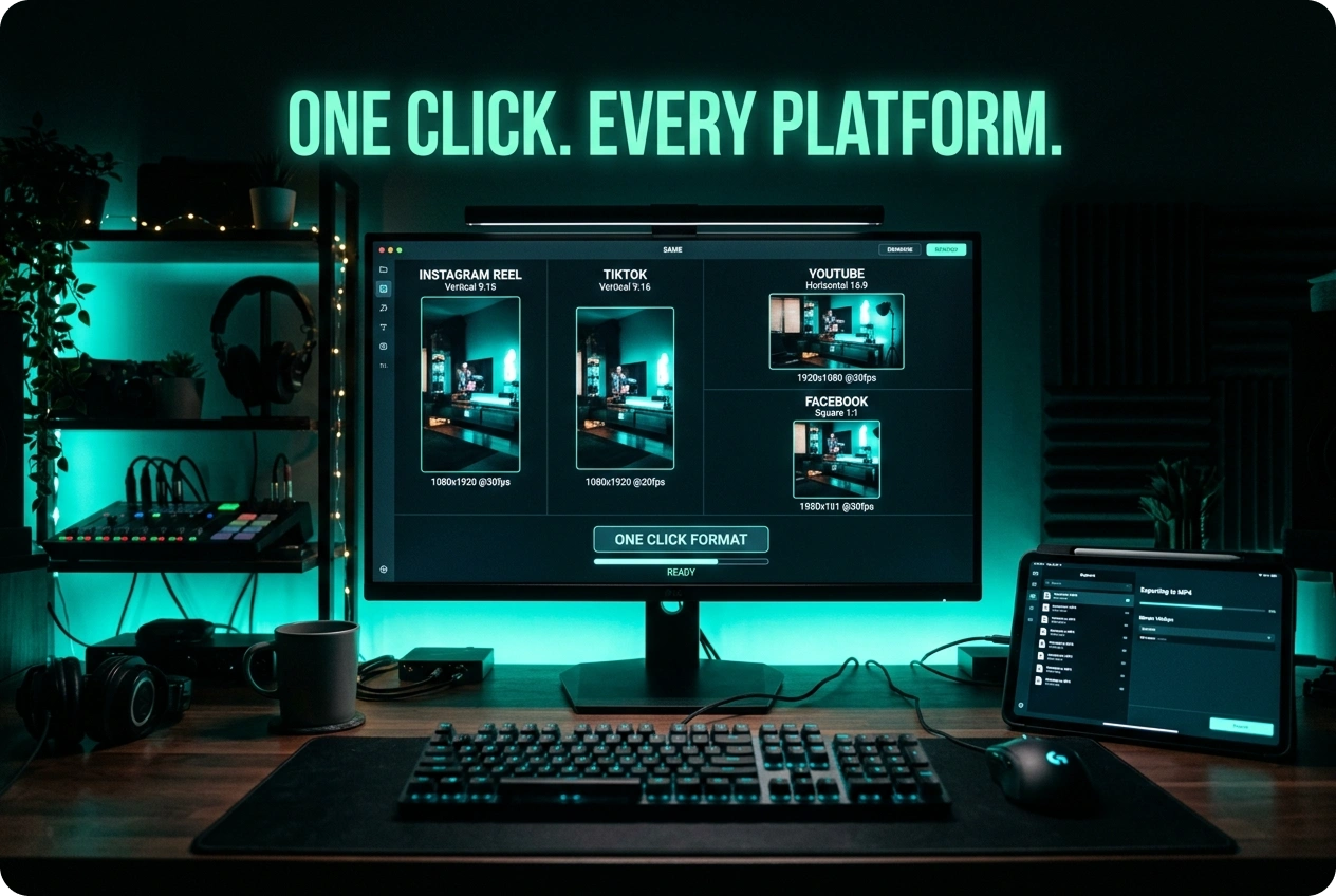 One-Click Social Media Optimization