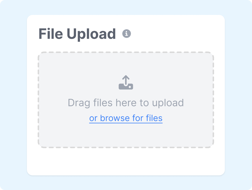 Step 1: Drop Your Asset