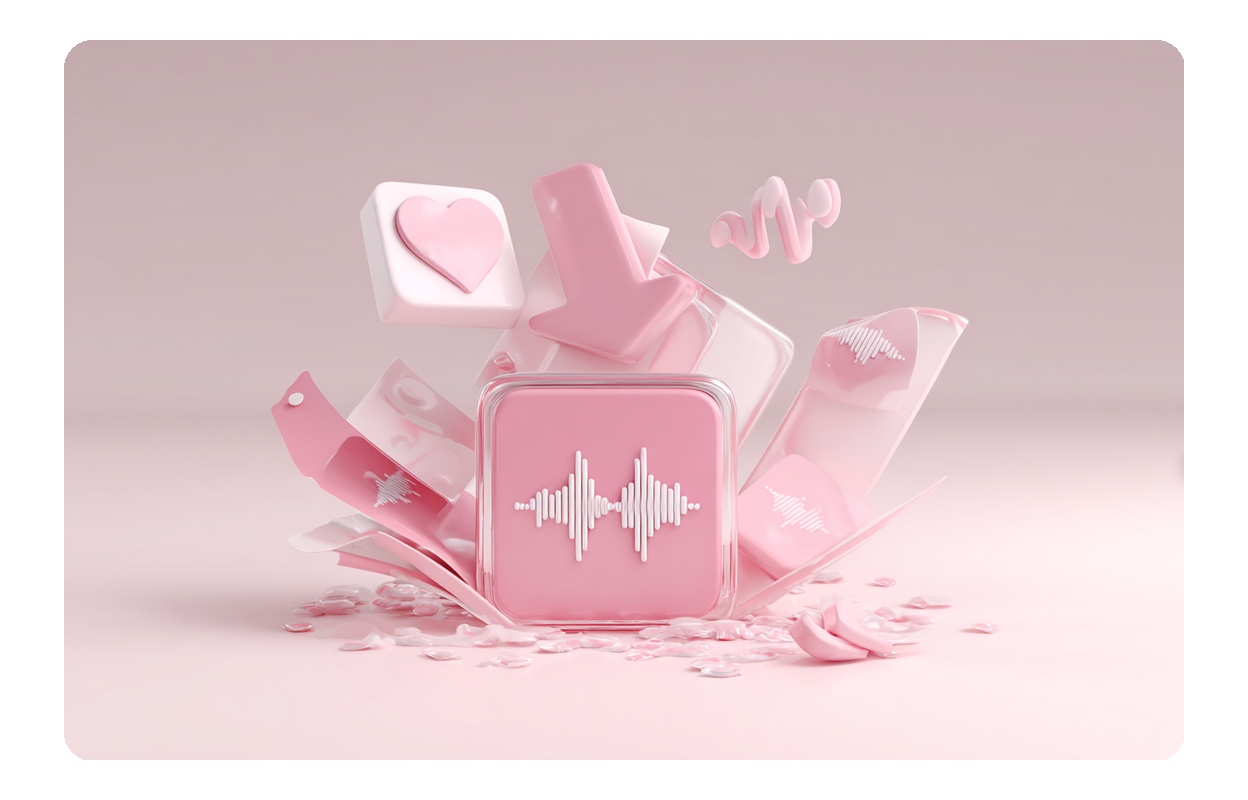 Interface de edição de música de um Gerador de Músicas com IA