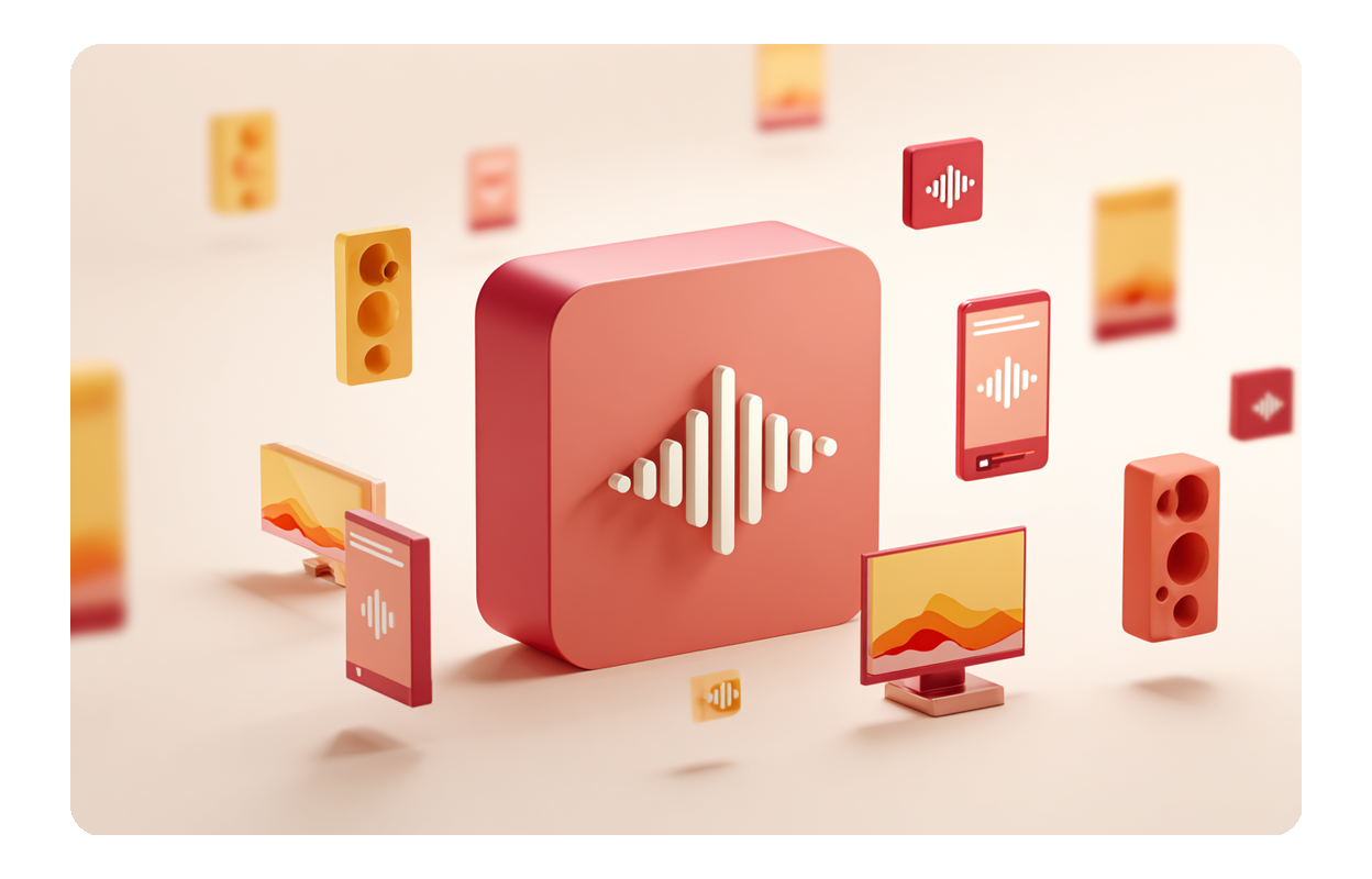 Exporting generated jingle audio