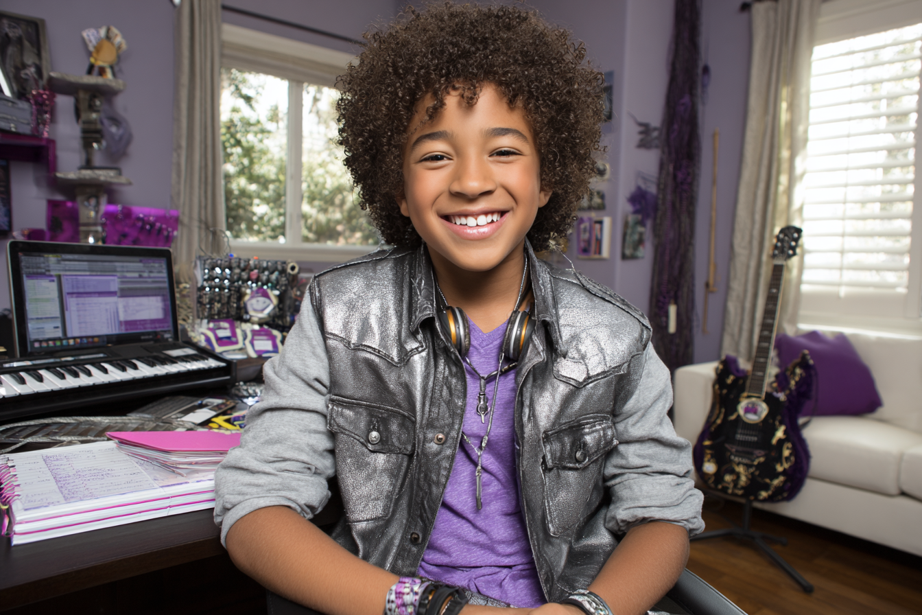 Aspiring artist using rap beat maker