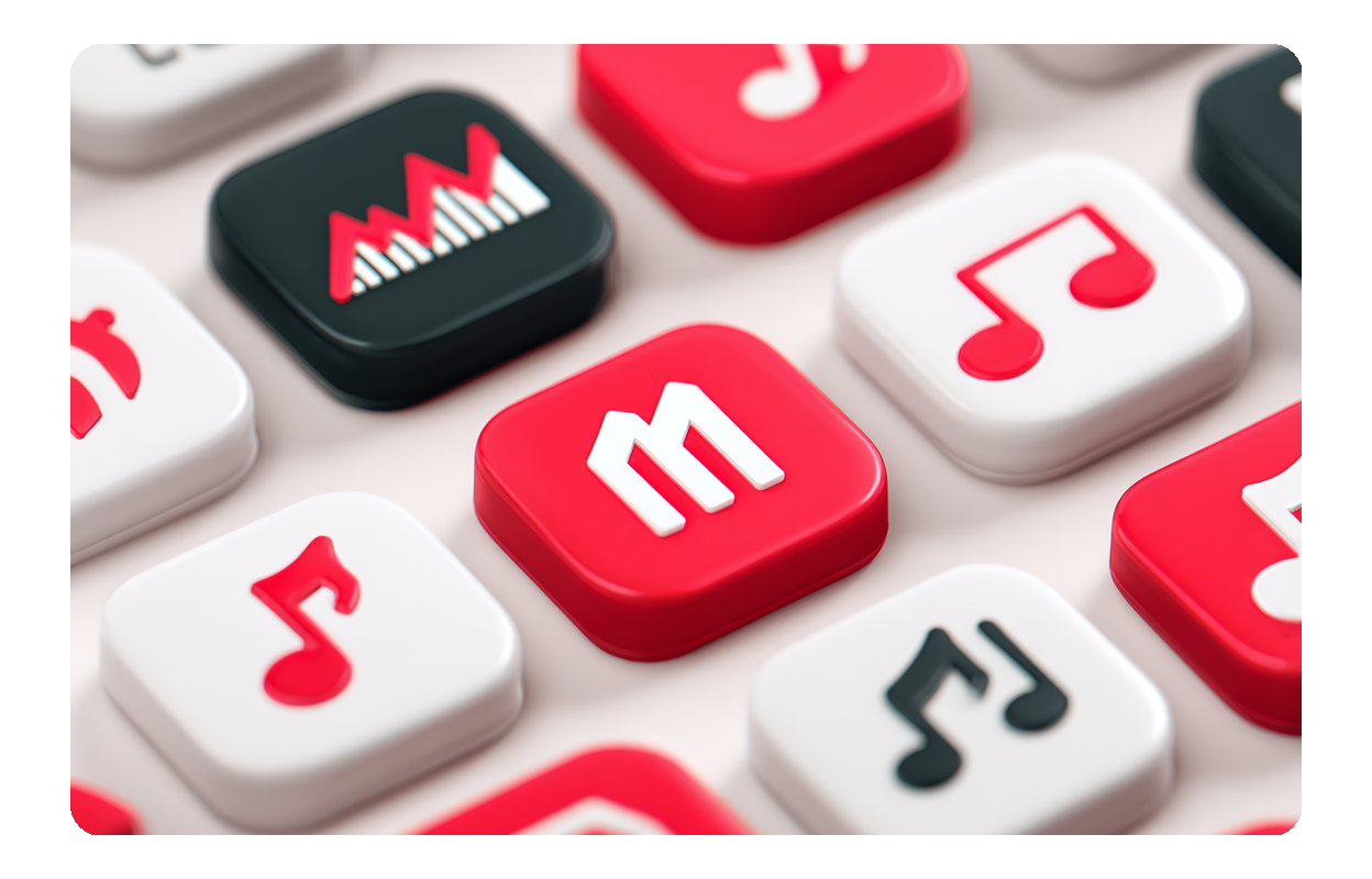 Customizable sound library for EDM Music Generator.