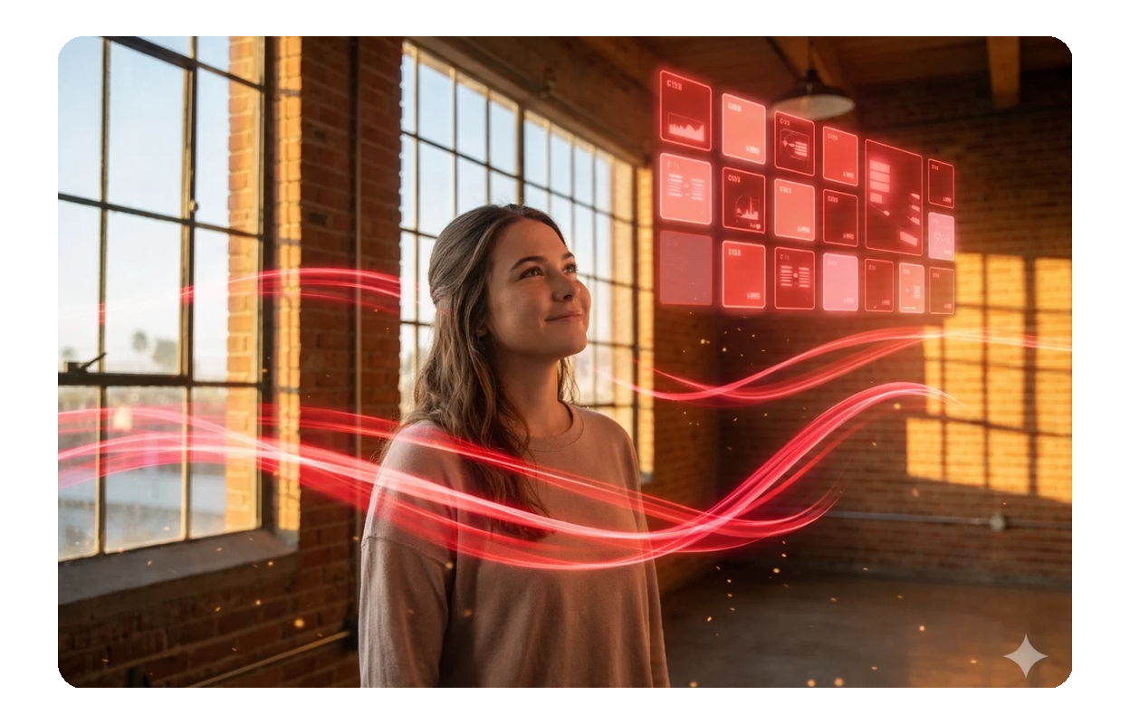 User interface of chillwave music generator.